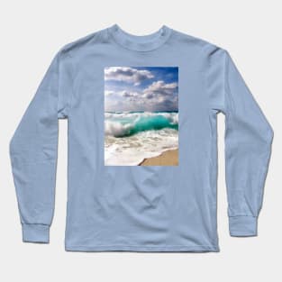 Ocean Waves Long Sleeve T-Shirt